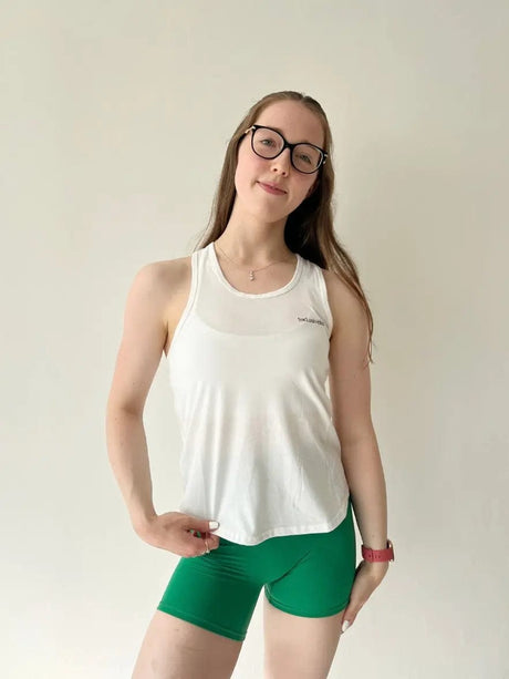 White Tank Top Incl.usiveinc - Premium Activewear