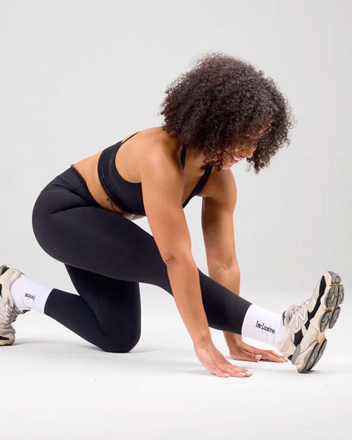 flex black leggings high waist