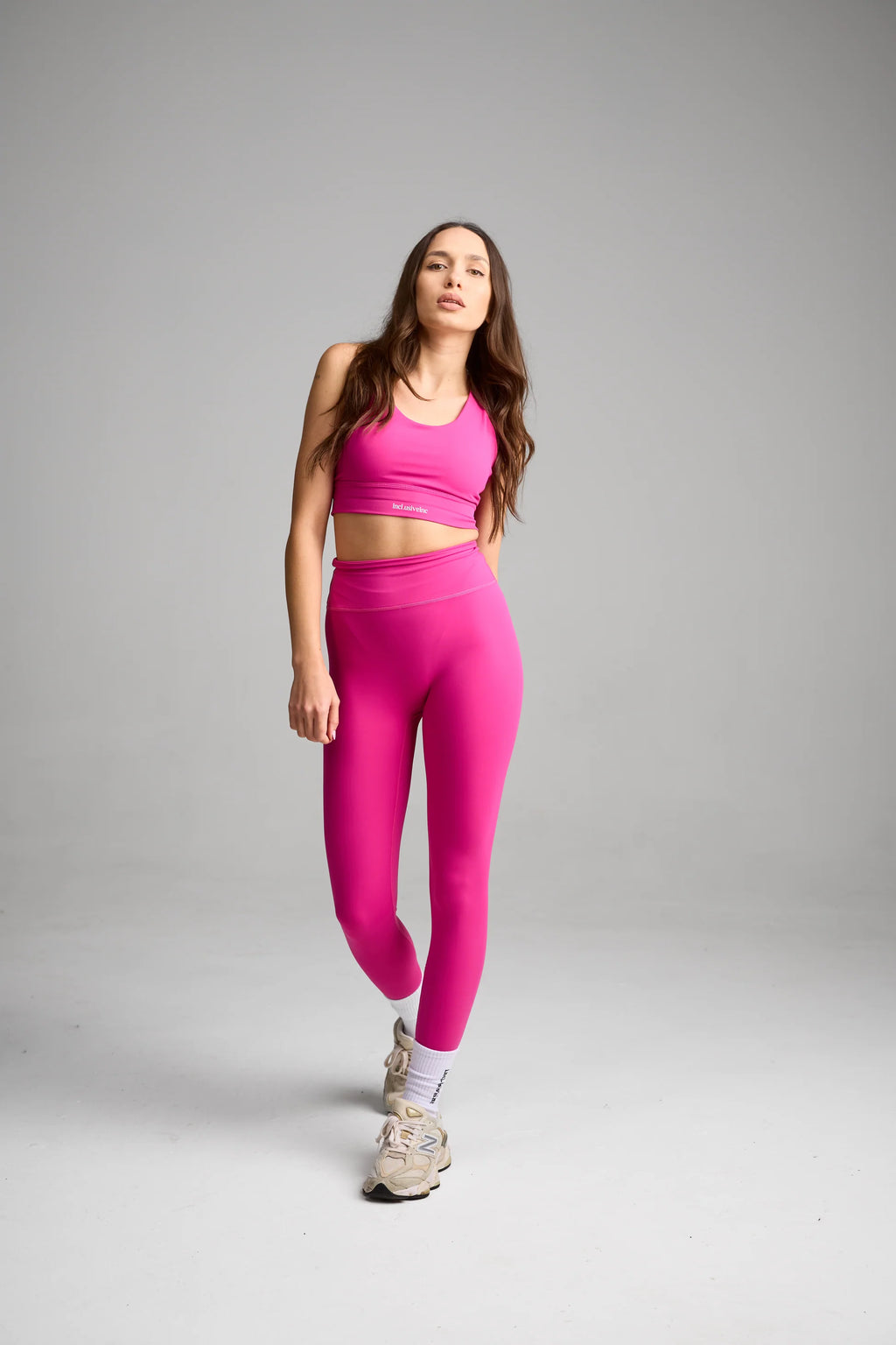 Pink Flex Crisscross Sports bra