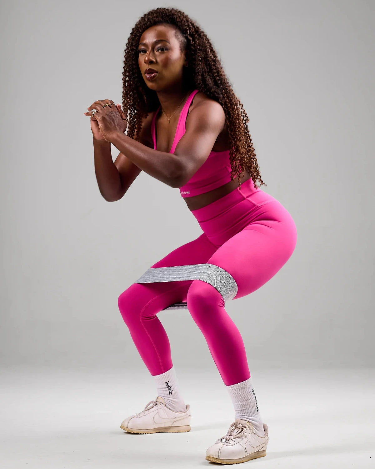 Pink Flex Crisscross Sports Bra 