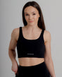 active sports bra black