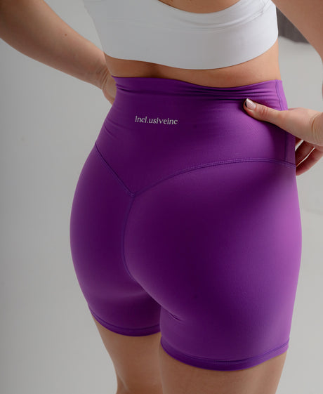 Active High-Rise Performance Shorts
