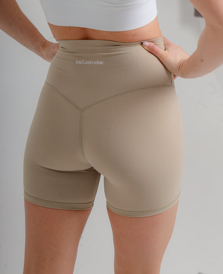 Active High-Rise Performance Shorts